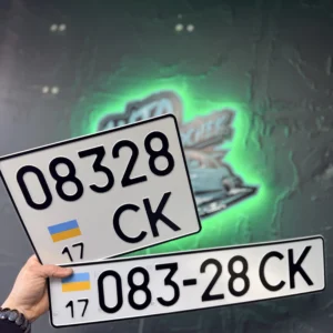 Держномер для автомобіля